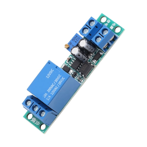 DC12V Adjustable Signal Trigger Turn Off Delay Timer Switch Relay Module Time Delay Relay