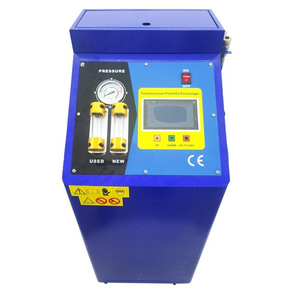 DC12V Auto Transmission Fluid Oil Exchange Flush Cleaning Machine 150W 3.3gal*2 Tanks