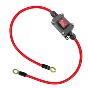 DC12V Inline Wire Switch DC12-24V DPST Dual Side Wiring Switch 25A IP67 With On/Off Quick Connect/Di-Good