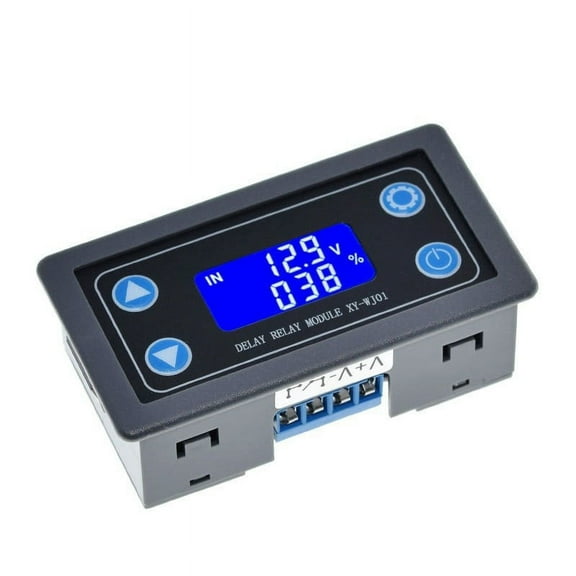 DC12V LED Digital Delay Relay Module Programmable Timer Relay Controller