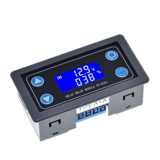 DC12V LED Digital Delay Relay Module Programmable Timer Relay ...