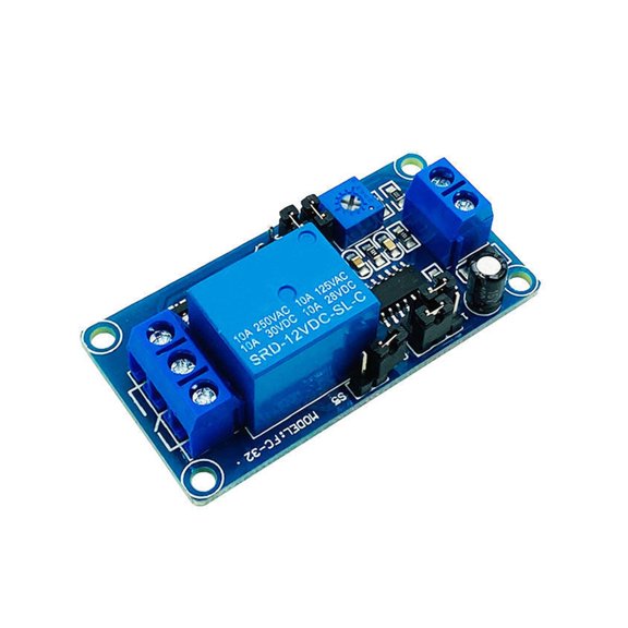 DC12V Relays Module Adjustable Delay Time From 0.1Second To For Automat