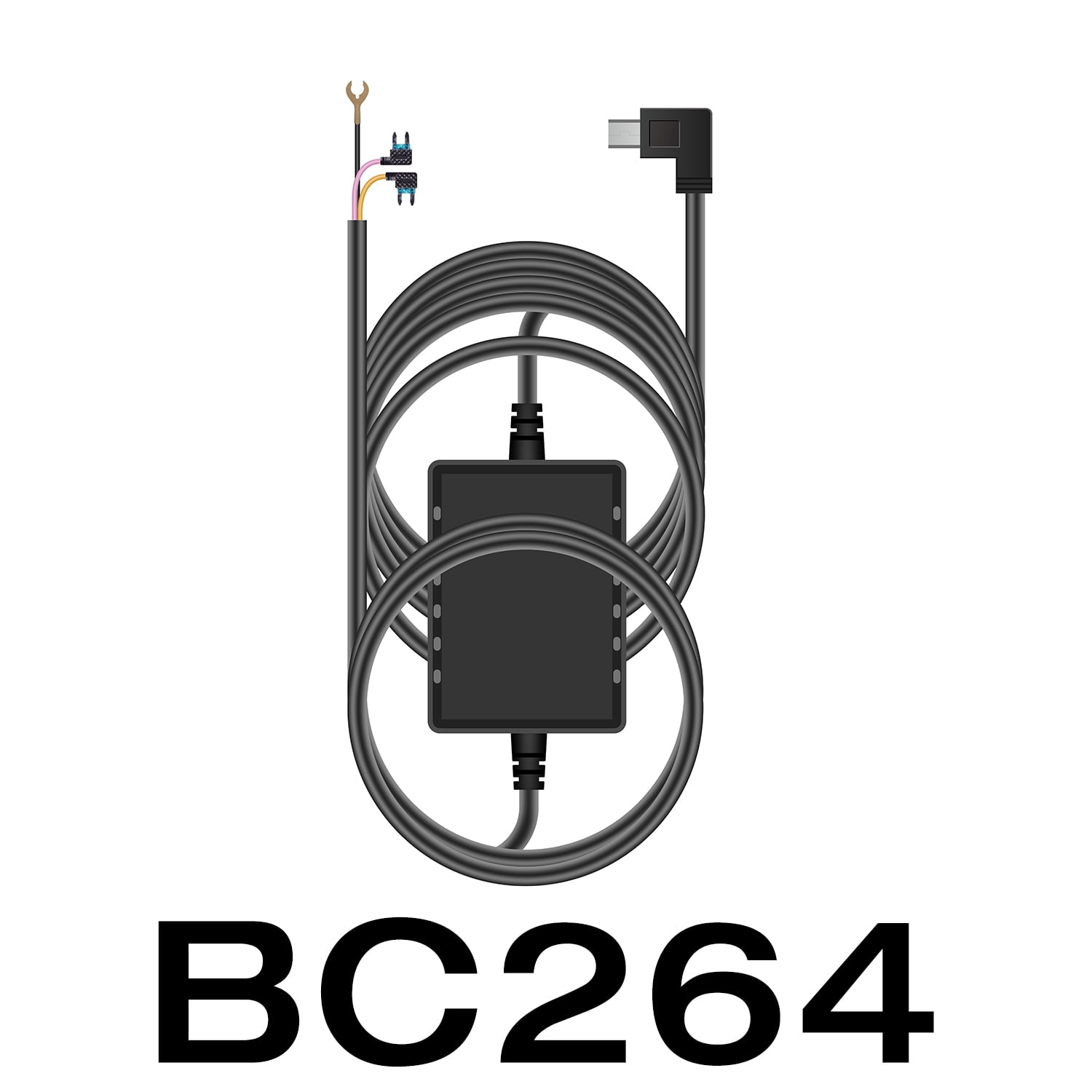 DC16 Line 24 Hour Parking Monitoring，Hardwire Kit Charging Cable ...