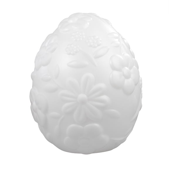 Paint Your Own Lighted Easter Egg Blow Mold Outdoor Decoration, White, 18", Easter by Way To Celebrate
