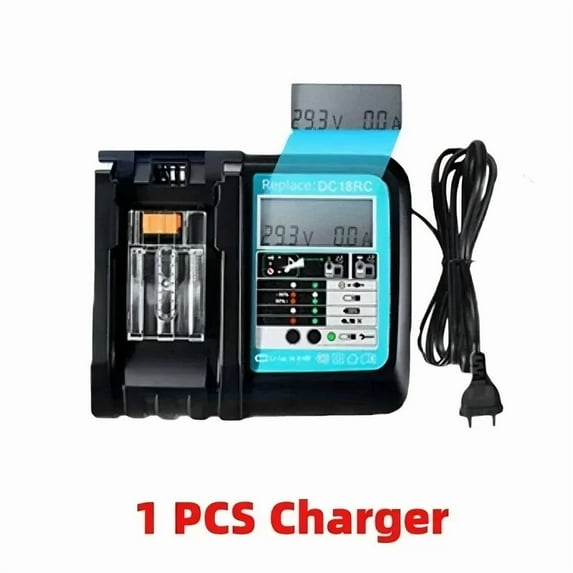 DC18RC For Makita 18V Drill Battery Charger LED 3A 3.5A Li-ion Charger for Makita 14.4V 18V LXT BL1815 BL1860 BL1430 BL1450