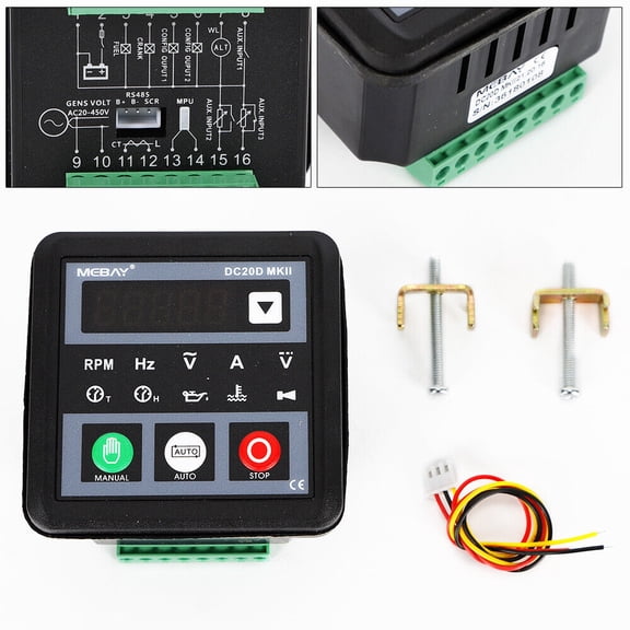 DC20D MKII Genset Controller Module Control Panel for Engine or Generator