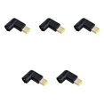 DC20V 3Pin Gold Connector Adapter Tips for Laptop Power Plugs, 5 Pack ...