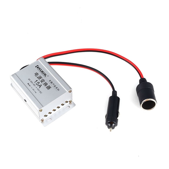 DC24V to 12V Step Down Adapter Regulator Power Supply Converter for Car DVRs