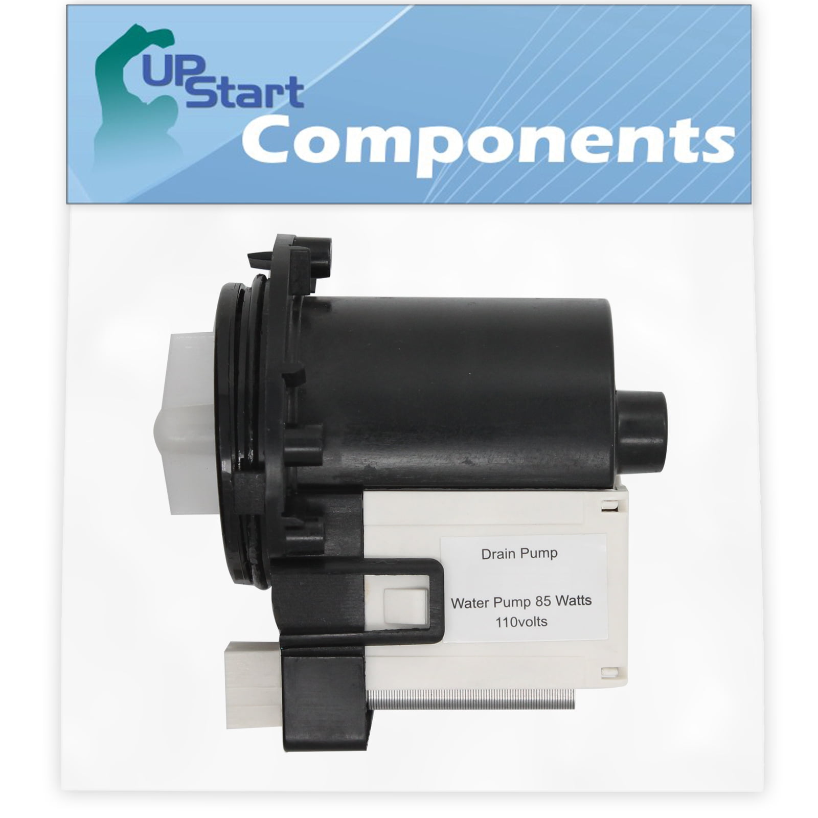 DC31-00054A Washer Drain Pump Replacement for Samsung WF393BTPAWR/A1-0000 Washing Machine - Compatible with DC31-00054A Water Pump - UpStart Components Brand