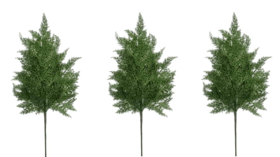 My Texas House Green Christmas Floral Picks, 24 in, 3 Pieces