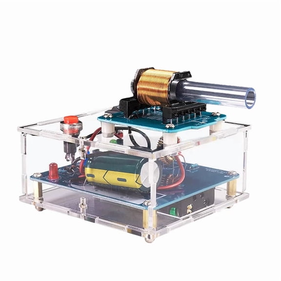 DC3V DIY Electric Magnetic Transmitter Electronics Kit with Level Indication Circuit Electronic Experiment Parts B