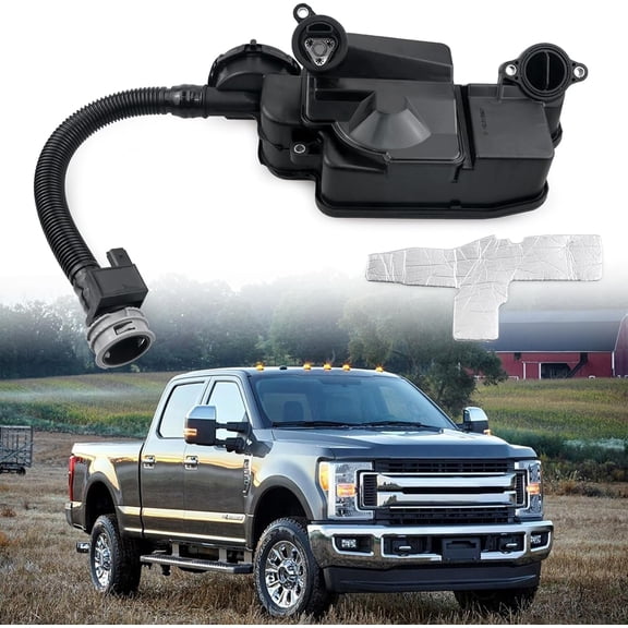 DC3Z6A785C Engine Oil Separator Assembly Fits For 2011-2016 Ford F250 F350 F450 F550 Super Duty 6.7L V8 Powerstroke Diesel PCV CCV Vent Valve Engine Crankcase