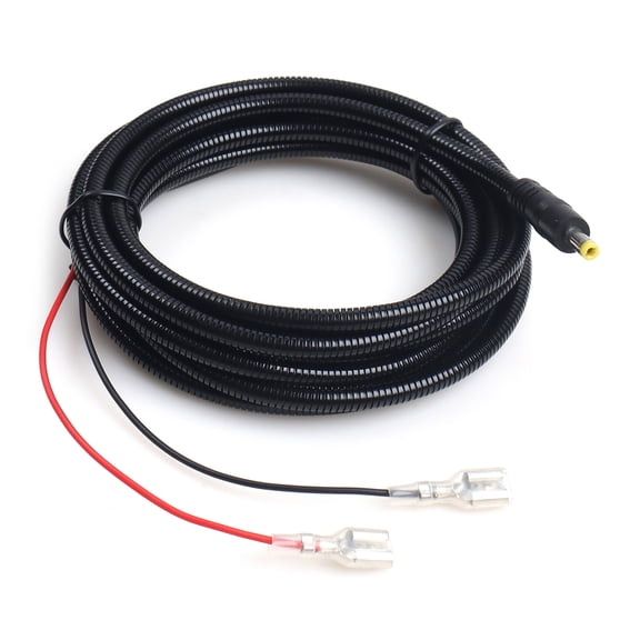 DC4.0X1.7Mm Power Cable For Trail Cameras With Chew Proof Protections Waterproof PVC Durability Cord