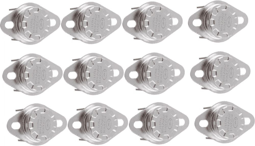 DC47-00015A Clothes Dryer Thermostat for Samsung, AP4201892, New 12 Pack