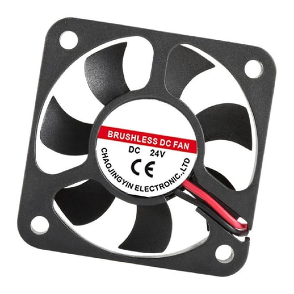 DC5010 Hydraulic Bearing Cooling Fan 5/12/24V Low Noise High for PC Servers & Networking Gear