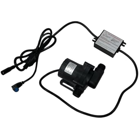 DC50C-2480A 24V Brushless DC Water Circulation Pump 86W, Speed/Flow Adjustable, 8m 26ft Lift 634GPH, Low Noise Continuous Circulation Cooling Pressure Gardening Sys$$Garden & Patio