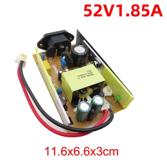 DC52V 1.85A/2.3A Switching Power Supply Board, AC110-240V to 52V Buck Power Module, 90W/120W Step Down Bare Board for Electronics Projects