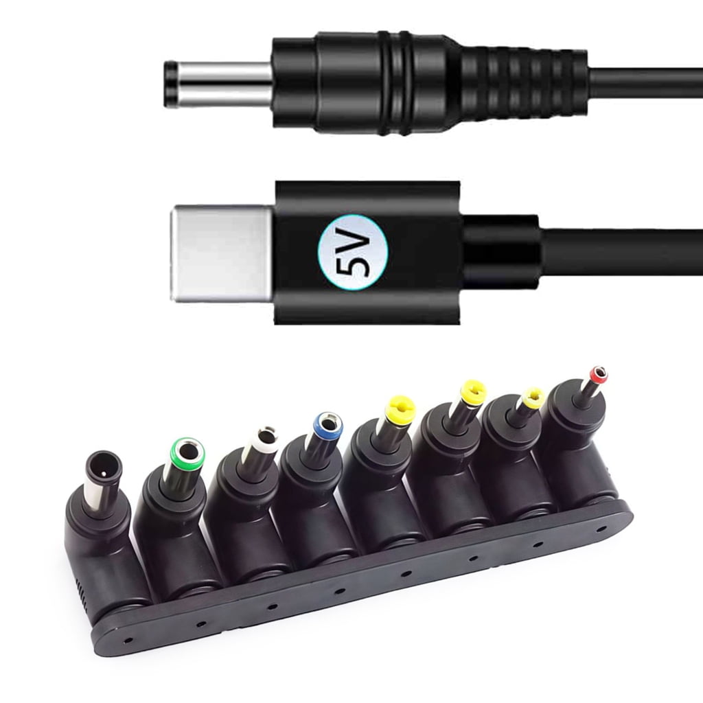 DC5521 Power Adapter Cable 100CM 5V-20V for Laptops Routers and More ...