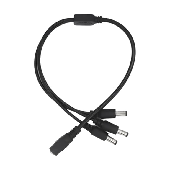 DC5521 Power Adapter Cable, Female to Male 5.5x2.1mm Connection Wire Line for Camera, Fan, Routers, and Other Equipment