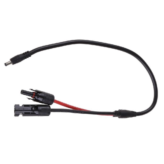 DC5521 Solar Panel Connector Solar Inverter Connector Solar Power Supply 5.5x2.1mm Plug Adapter Cable 0.5m 14AWG
