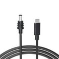 thumbnail image 1 of DC5521 to DC5521/Type C Charging Cable For Type C and More Electric Devices With PVC And Weatherproof Capabilities, 1 of 8