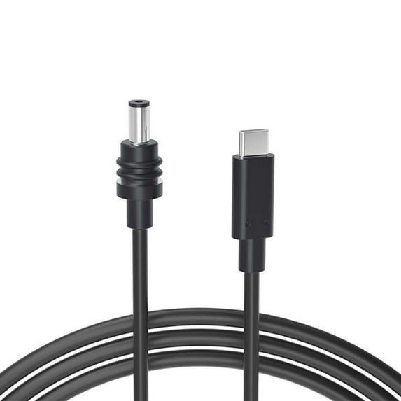 DC5521 to DC5521/Type C Charging Cable For Type C and More Electric Devices With PVC And Weatherproof Capabilities