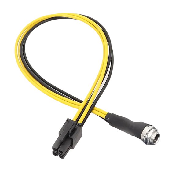 DC5525 to Mainboard CPU Power Supply Cable DC5521 To 4PIN 4pins Adapter Cord