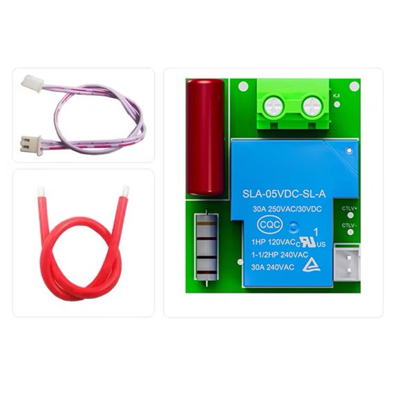 DC5V 30A Time Delay Relay Module With Overvoltage And Undervoltage Protection For DT20W Meters And Battery Testing Switch Control Unit