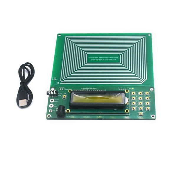 DC5V 7.83Hz Schumann Wave Generator 0.01-30000Hz Resonator Sound Frequency Machine for Computers and Offices Durability