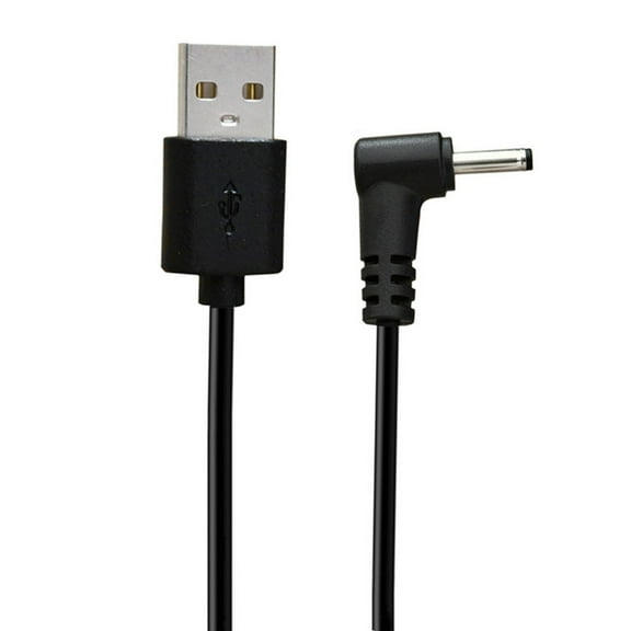 DC5V Power Cable,USB2.0 Male to DC3.5mmx1.35mm Male Power Cord for Router, LED Light,Small Household