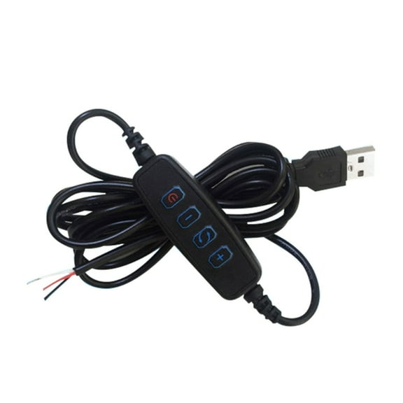 DC5V USB LED Dimmer Cable with On/off Switches Adapter LED Dimming Controllers