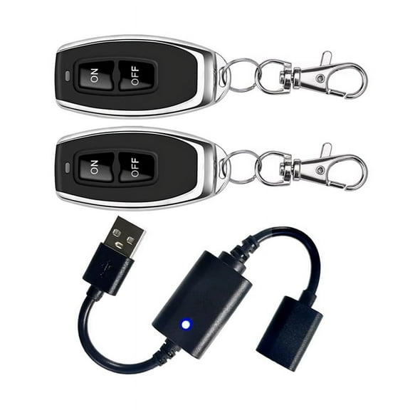 DC5V USB Wireless Remote Control Switch Driver Power on Close for LED Light Strip Reading Lamp Light Fan