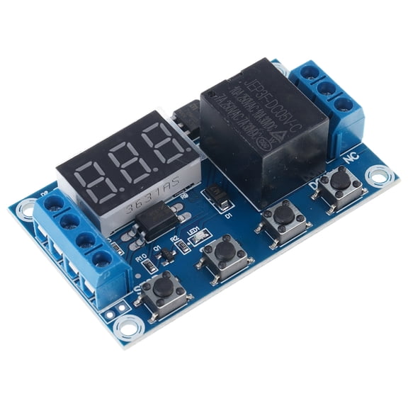DC6-30V Timers Control Module Programmable OPCL Intervals Industrial Relays Switches