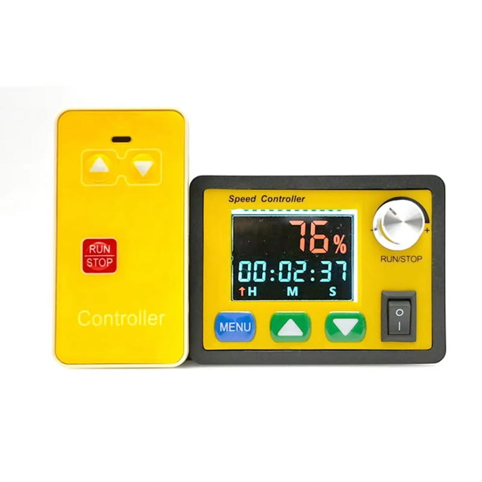 DC6-55V 30A Brush Motor Speed Controller Intelligent Digital Tachometer ...