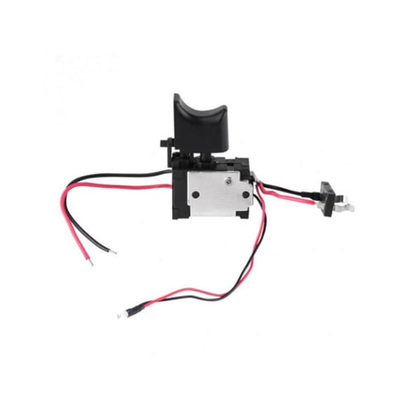 DC7.2-24V Electric Drill Switch Cordless Speed Control Button Trigger Light Power Tool Parts for