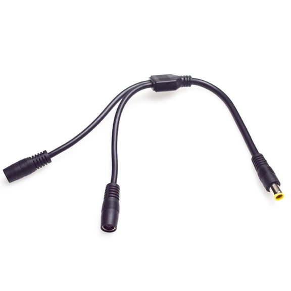 DC7909 1 to 2 Splitter Solar Charging Cable ABS Built, Streamlined Solar Panel Connection for Under 36V Applications
