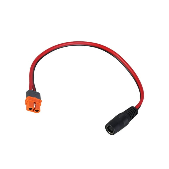 DC7909 Female to XT60I Female 32cm Adapter Cable for Solar Panel and Energy Storage Connection