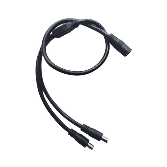 DC7909 Power Cord 1 Female to 2 Male Splitter DC8MM Extension for Solar Generators