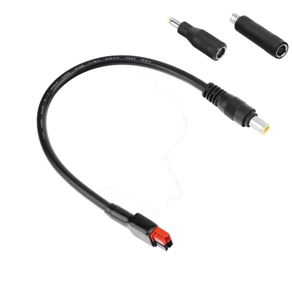 DC7909 to DC8020/5.5x2.1mm Straight DC Male Power to Anderson Powerpole Adapter