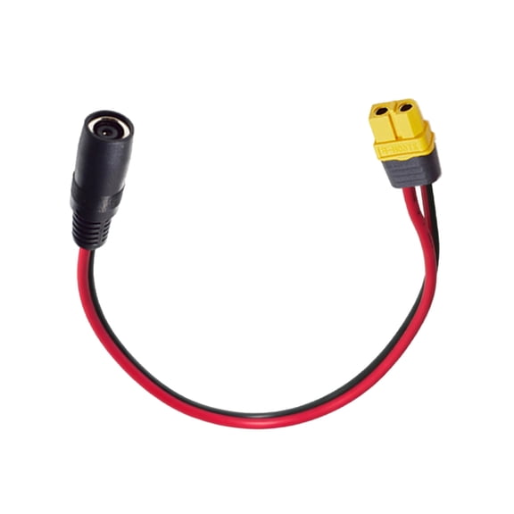 DC8020 Adapter Wire 30Cm 14AWG Conversion Power Cable Charging Conversion for Solar Generator Remote Car