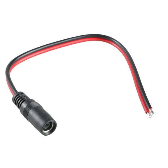 DC8020 Pigtail Power Cable Female/Male Plug to Bare Wire Open End Power Supply Adapter Cord 14AWG 8.0x2.0mm Wire Line