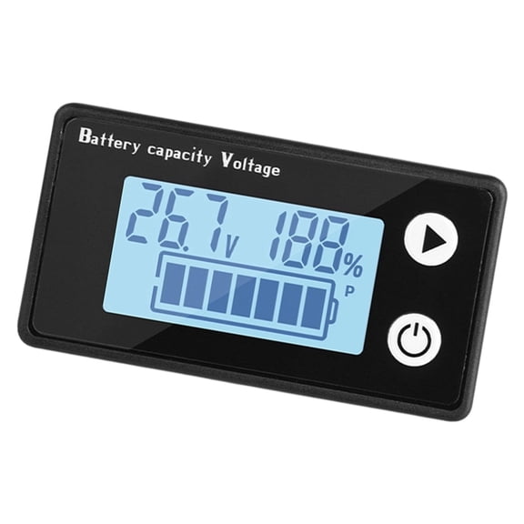 DC9-100V Battery Capacity Indicators LCD Car Motorcycle Voltmeter Electricity