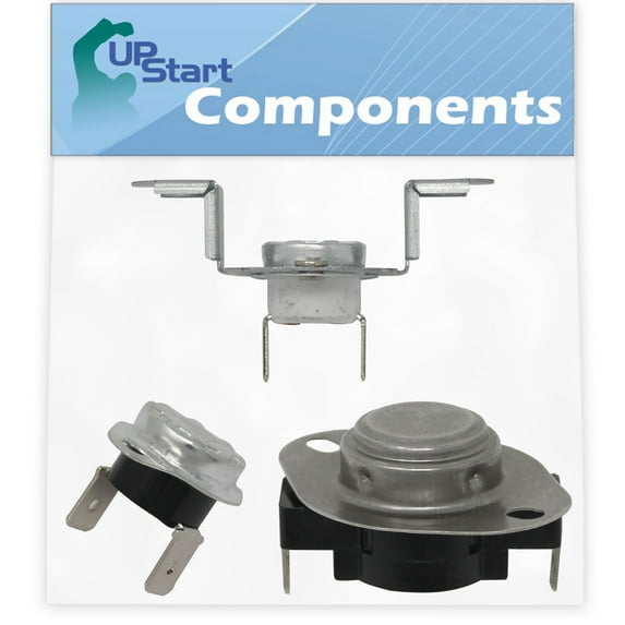 DC96-00887A, DC47-00016A & DC47-00018A Thermal Fuse & Thermostat Kit Replacement for Samsung DV455EVGSWR/AA-0002 - Compatible DC96-00887A, DC47-00016A & DC47-00018A Thermal Fuse & Thermostat Kit