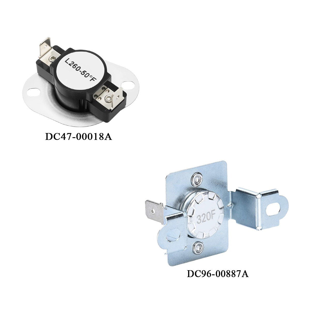 DC9600887A & DC4700018A Dryer Thermal Fuse Assembly For Samsung LG