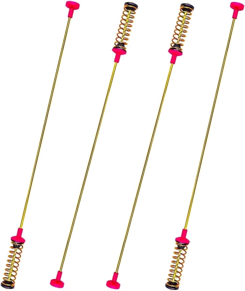 DC97-16350U Washer Suspension Rods & Spring Assembly 4-Pack - Replaces DC97-05280W - Compatible with Samsung WA50R5200AW/US WA50R5400AW/US, OEM Standard Quality,10 Year War