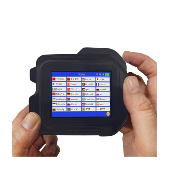 DC98 Mini Portable 12.7mm Handheld Thermal Inkjet Printer Non-encrypted QR Barcode Counter Logo Date Label Coding Machine