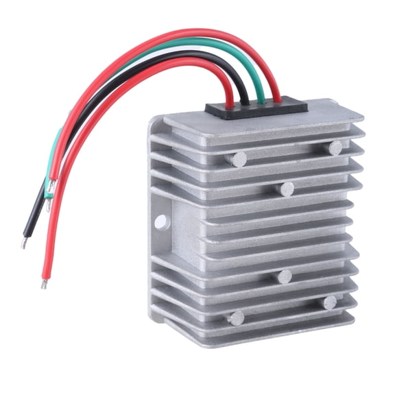 DC9V 36V To 12V 7A Voltage Converter, Waterproof Step Up/Down Regulator For Car And Solar Systems