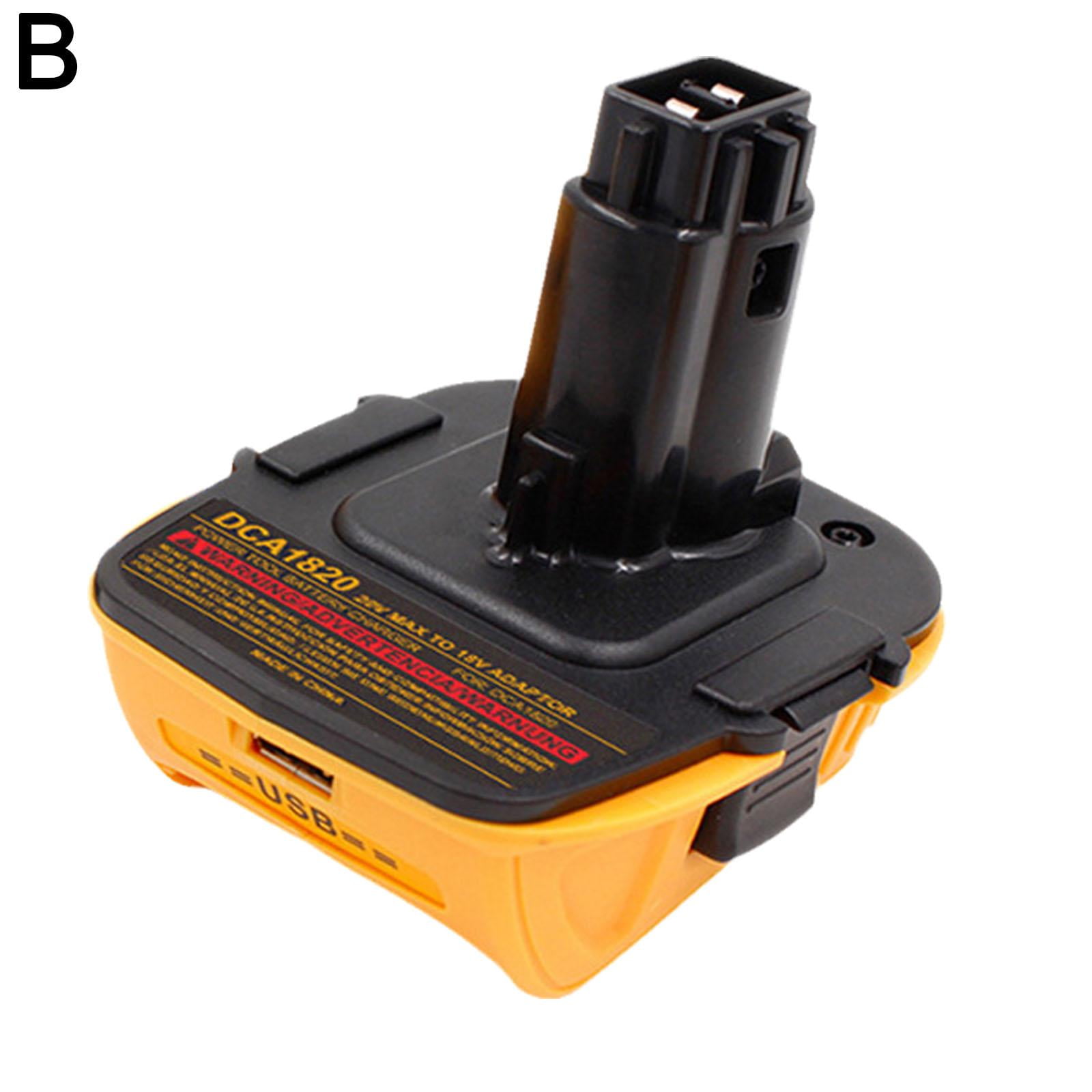 20V Lithium Battery Adapter BLACK DECKER 18V Use 20 Volt in 18 Volt tools  HPB18