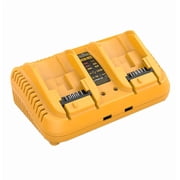DCB102 Double Charger For De*walt 10.8V 12V 14.4V 20V Lithium Ion Battery DCB203 DCB204 DCB205 DCB118 DCB105 DCB107 DCB112 DCB115