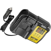 > DCB112 Car Charger for DeW*alt 12V 20V 60V MAX Battery, Cigarette Lighter Plug 12V 24V Input, Charges DCB200 DCB206 DCB204 DCB201 DCB208 DCB230 DCB240